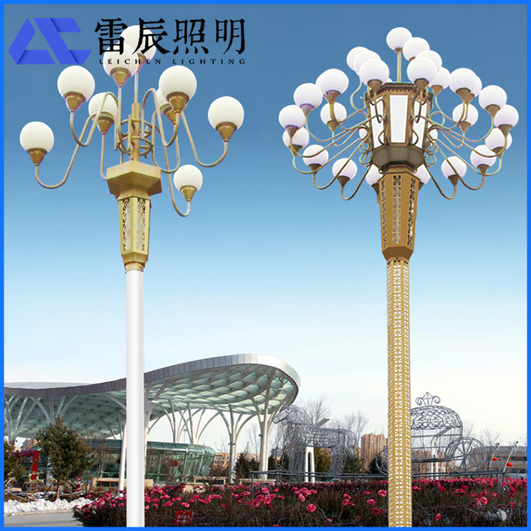 江蘇6米led中華燈廠家
